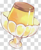 yellow goblet illustration transparent background PNG clipart