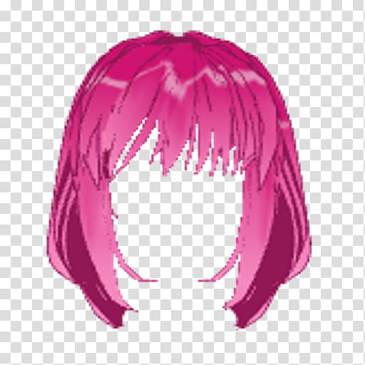 Hair, Hairstyle, Afrotextured Hair, Bangs, Wig, Pink, Magenta, Purple transparent background PNG clipart