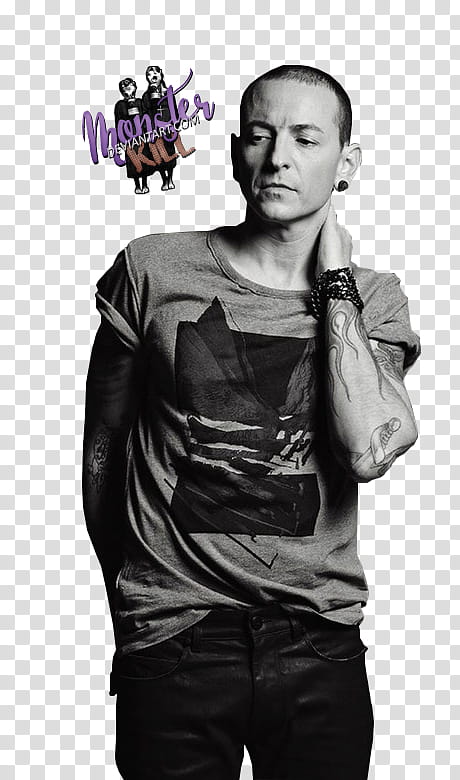 Chester Bennington transparent background PNG clipart