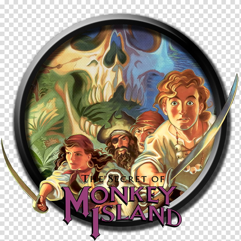 Monkey Secret Of Monkey Island Sega Cd Video Games Lucasarts Adventure Game Xbox 360 Video Game Art Transparent Background Png Clipart Hiclipart - roblox lucasarts