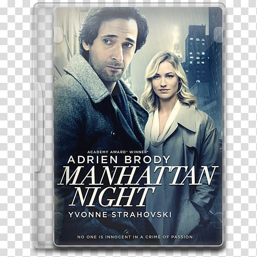 Movie Icon Mega , Manhattan Night, Manhattan Night movie case transparent background PNG clipart