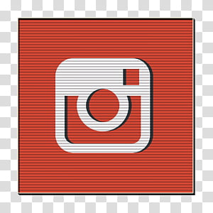 instagram icon logo icon logotype icon, Photos Icon, Pictures Icon, Red Icon, Social Media Icon, Line, Orange, Rectangle transparent background PNG clipart thumbnail