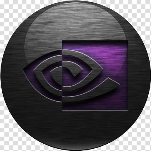 Brushed Folder Icons, nvidia_violett, Nvidia logo transparent background PNG clipart