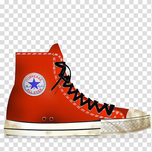 Converse Icons, Red tasi~ Special Edition transparent background PNG clipart