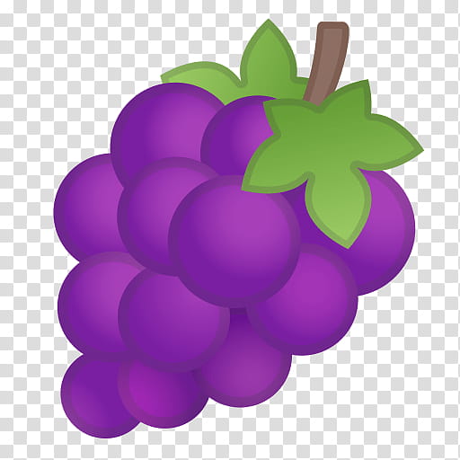 Emoji, Grape, Common Grape Vine, Wine, Fruit, Berries, Food, Grapevines transparent background PNG clipart