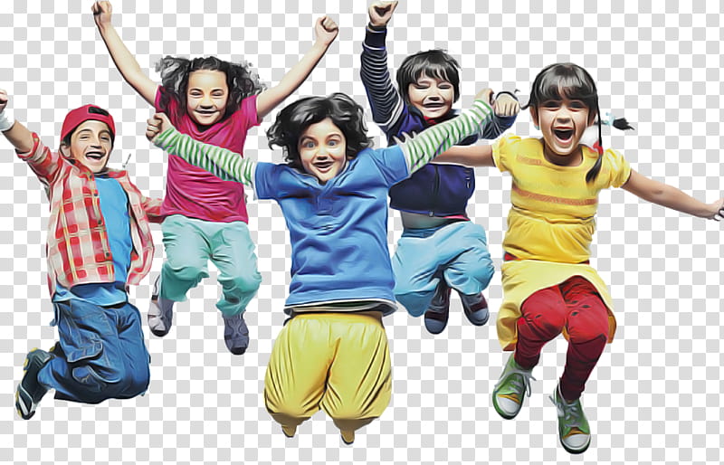 people social group fun youth jumping, Friendship, Community, Happy, Child, Playing With Kids transparent background PNG clipart