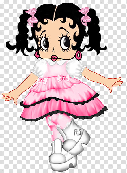 Betty Boop, Cartoon, Character, Drawing, Animation, Girl, Infant, Flapper transparent background PNG clipart