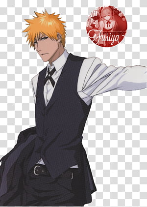 Red Bleach Ichigo Kurosaki Drawing by Anime-Video Game - Pixels