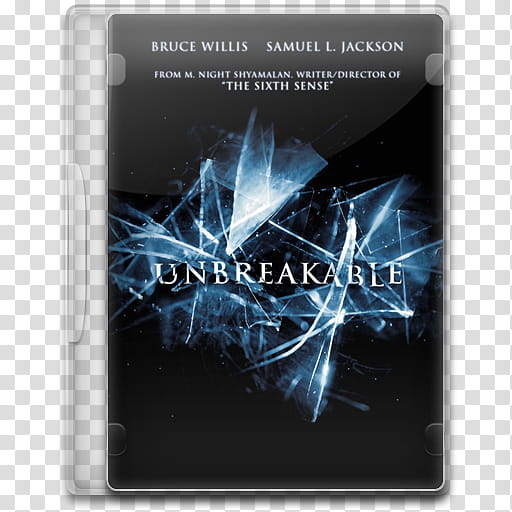 Movie Icon , Unbreakable, Unbreakable DVD case transparent background PNG clipart