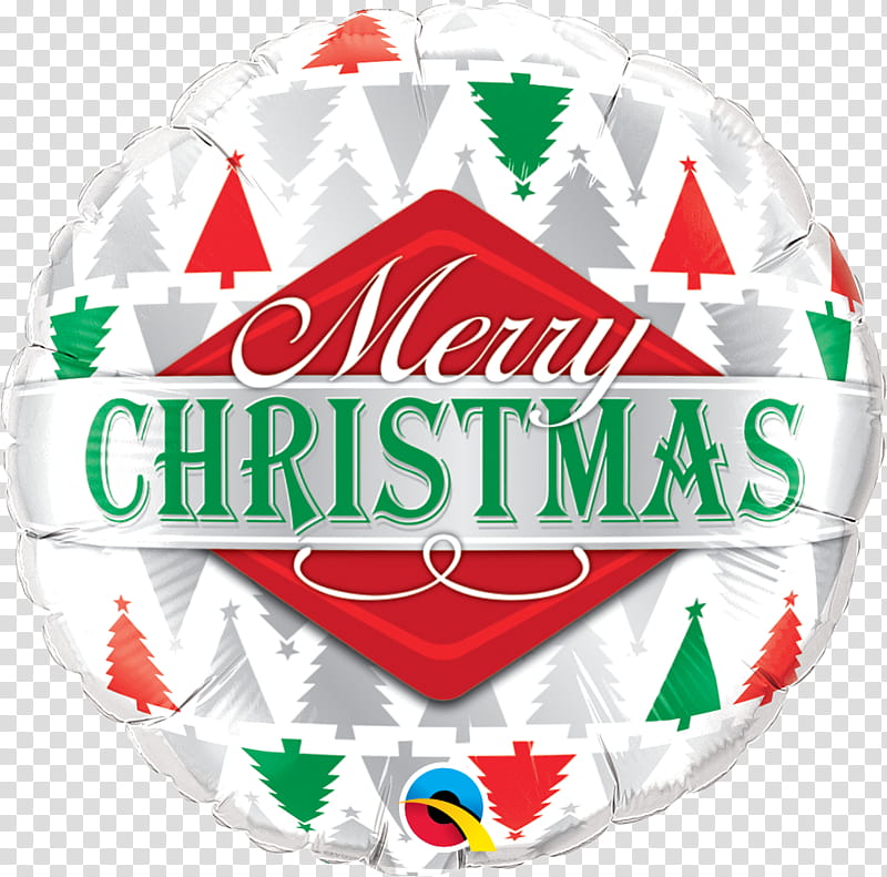 Merry Christmas Logo, Balloon, Santa Claus, Christmas Tree, Christmas Day, Christmas Decoration, Foil Balloon, Snowflake transparent background PNG clipart