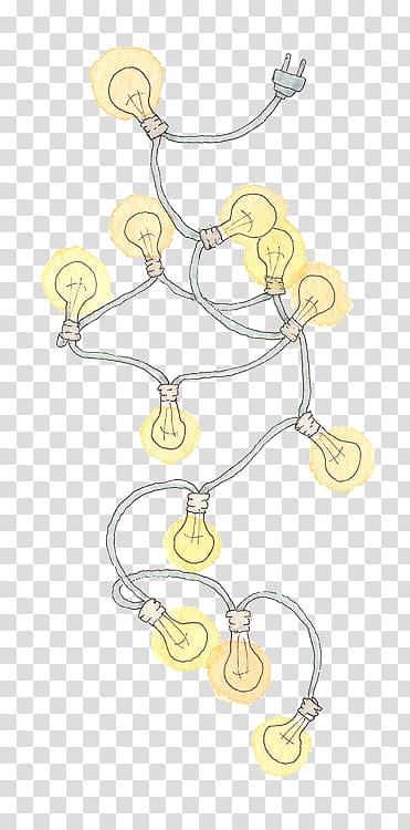 New , lit string light transparent background PNG clipart