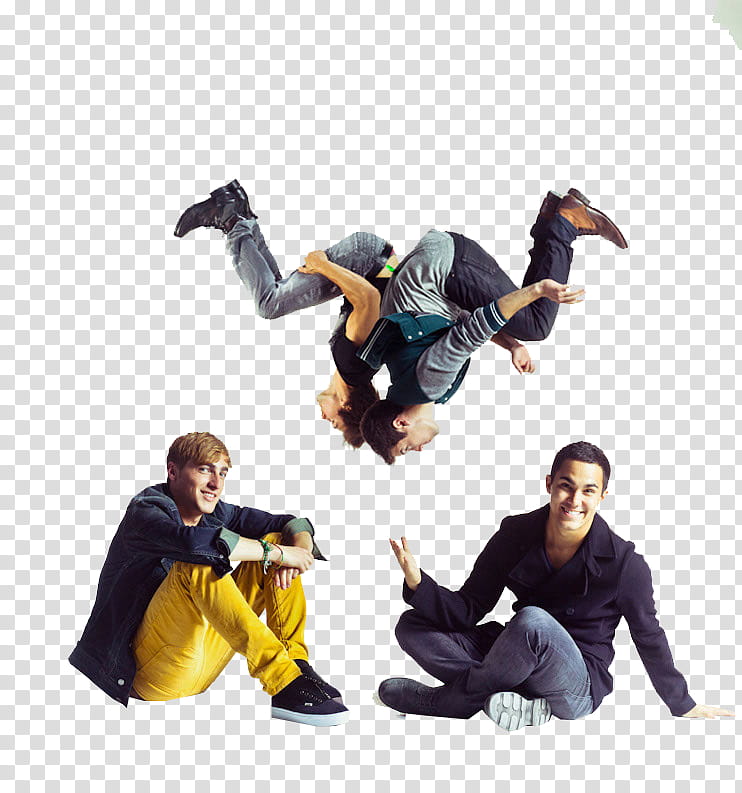 Big Time Rush ,  transparent background PNG clipart