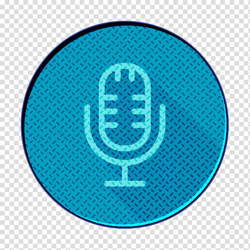 microphone icon online icon social market icon, Web Icon, Web Page Icon, Aqua, Green, Turquoise, Electric Blue, Teal transparent background PNG clipart