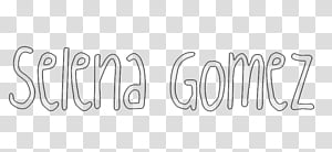 Selena Gomez TEXTO transparent background PNG clipart thumbnail