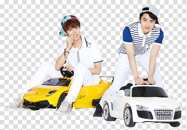 EXO PART TWO  S, toddler's white ride-on car toy transparent background PNG clipart
