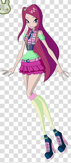 Roxy Winx transparent background PNG clipart