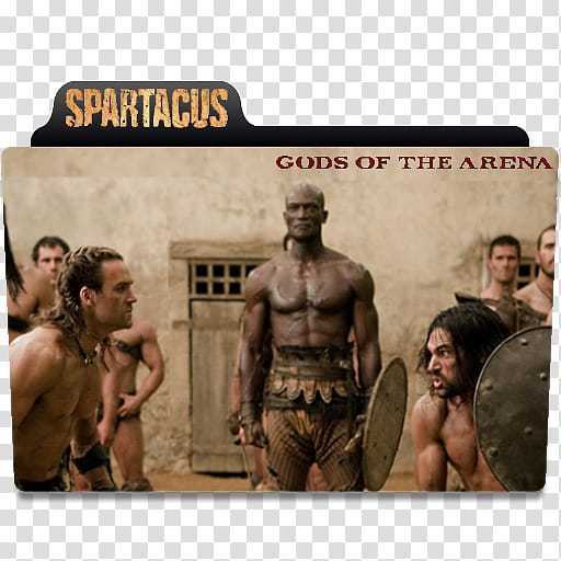 Folder Icons for TV Series and Animes All In One , spartacus transparent background PNG clipart
