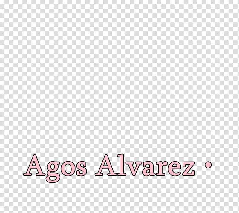 Texto para Agos Alvarez transparent background PNG clipart