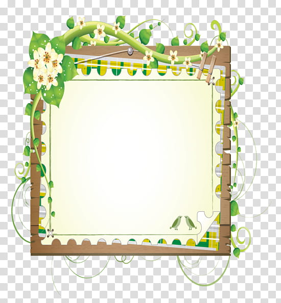 Green Background Frame, Rectangle, Frames, Text, Edge, Yellow transparent background PNG clipart
