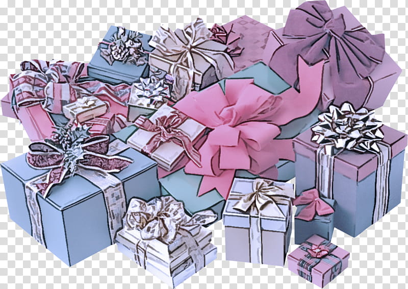 present gift wrapping wedding favors architecture box, Ribbon, Party Favor transparent background PNG clipart
