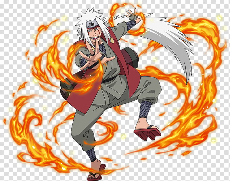 Jiraiya One of the Legendary Sannin transparent background PNG clipart