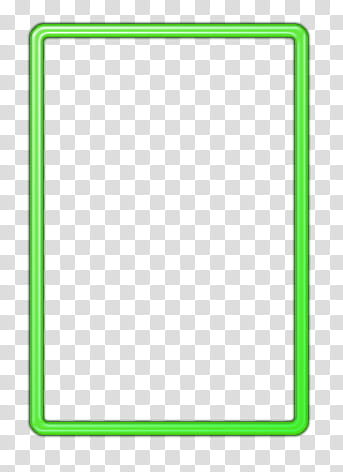green boarder transparent background PNG clipart