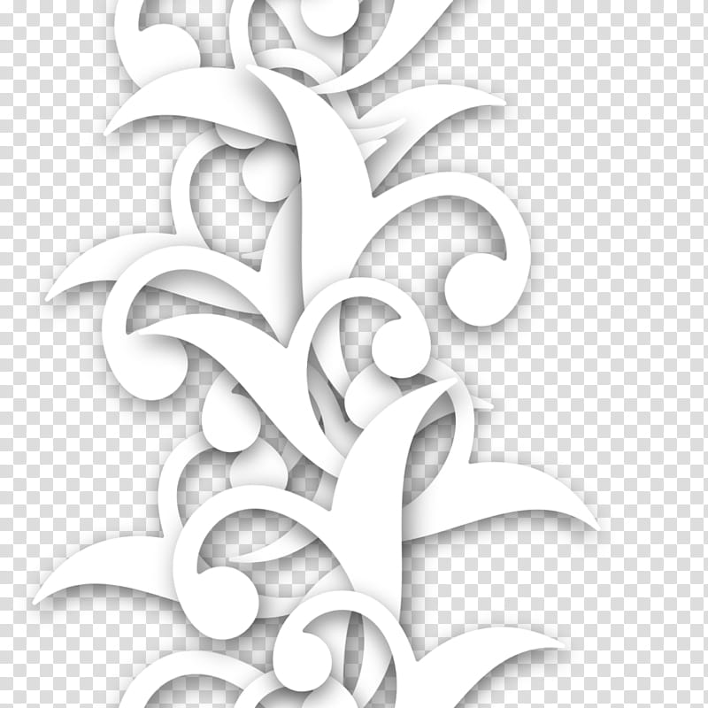 seamless, white flowers illustration transparent background PNG clipart