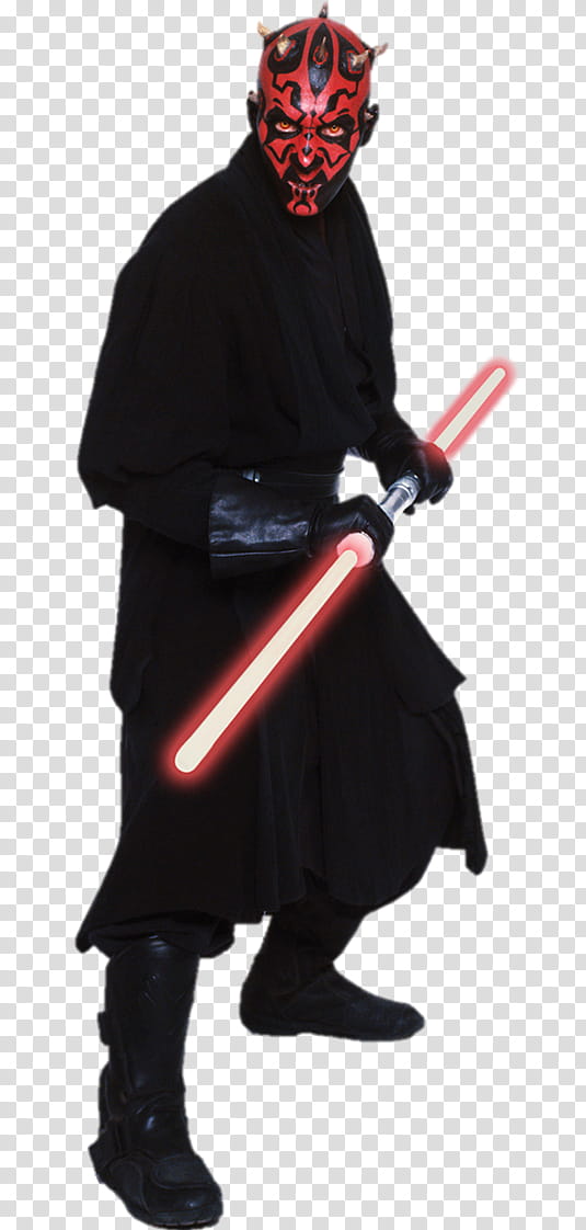 Darth Maul transparent background PNG clipart
