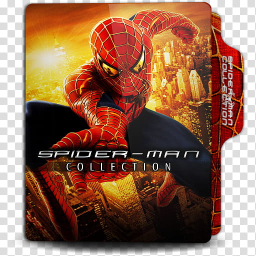 Movie Collections Folder Icon , Spider-Man transparent background PNG clipart