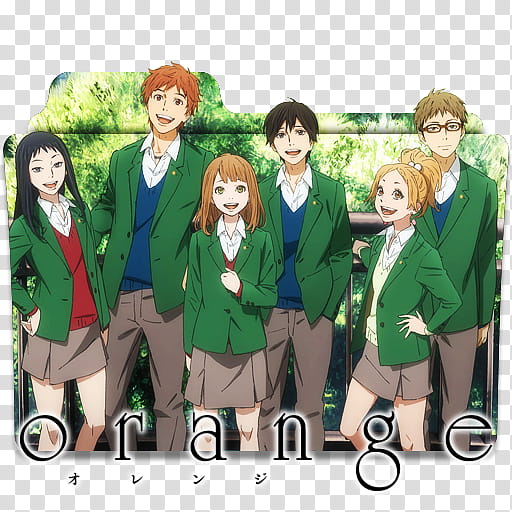 Anime Icon , Orange, Orange anime transparent background PNG clipart