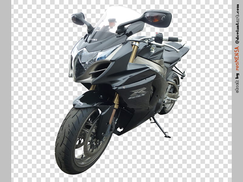 Suzuki GSX R  K front transparent background PNG clipart