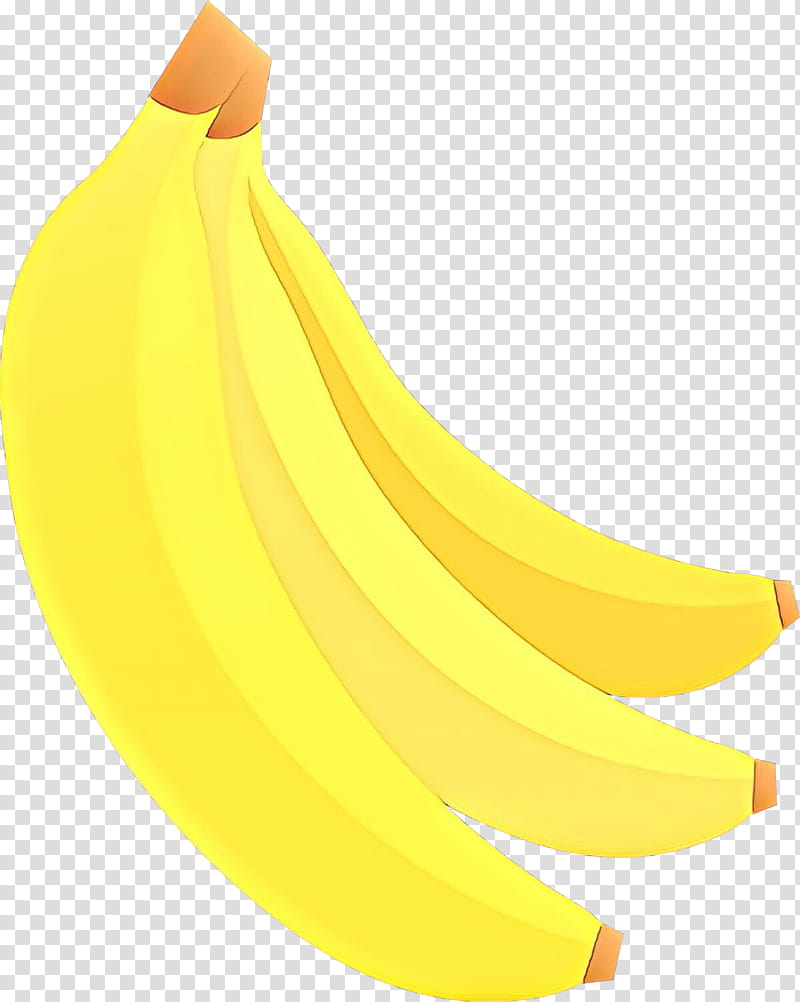 Banana, Banana Family, Yellow, Fruit, Cooking Plantain, Food, Vegetarian Food, Saba Banana transparent background PNG clipart