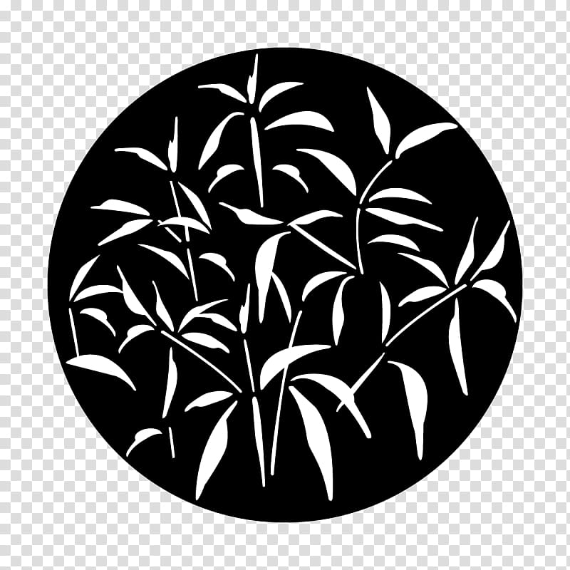 leaf green pattern plant tree, Blackandwhite, Flower transparent background PNG clipart