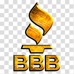 Yello Scratchet Metal Icons Part , bbb-better-business-bureau-logo-with-a-flame transparent background PNG clipart