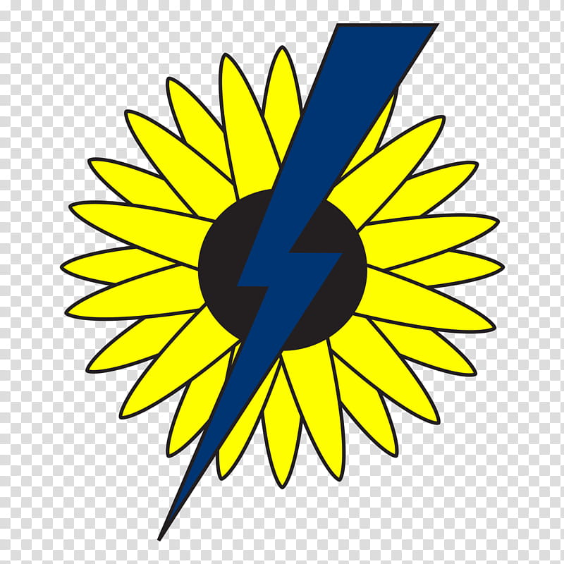 Electricity Symbol, Sunflower, Drawing, 2018, Public Utility, Common Sunflower, Mirror, Business transparent background PNG clipart