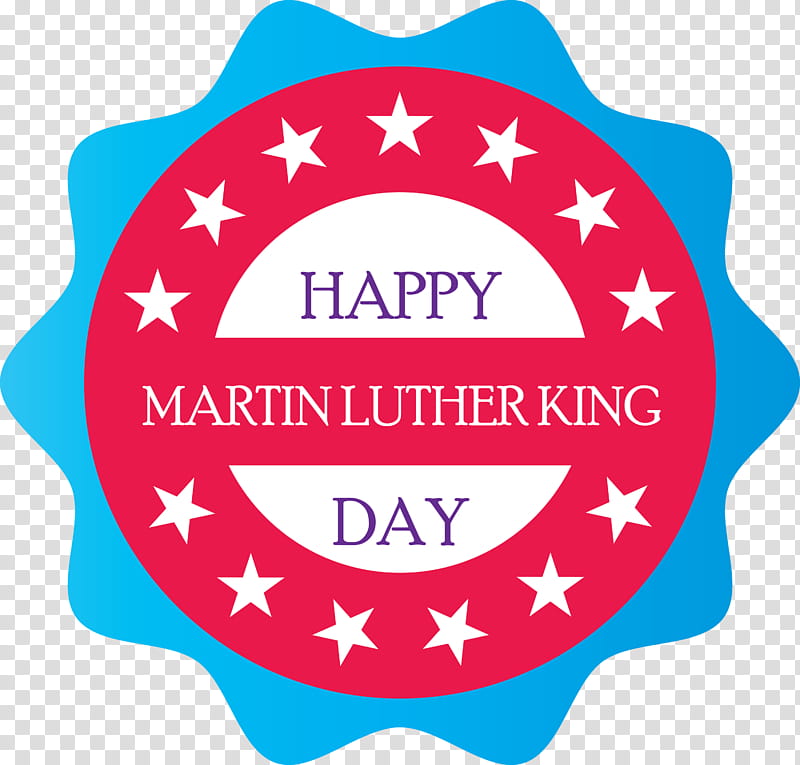 MLK Day Martin Luther King Jr. Day, Martin Luther King Jr Day, Turquoise, Label transparent background PNG clipart