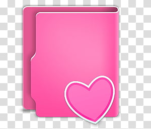 pink folder illustration transparent background PNG clipart thumbnail