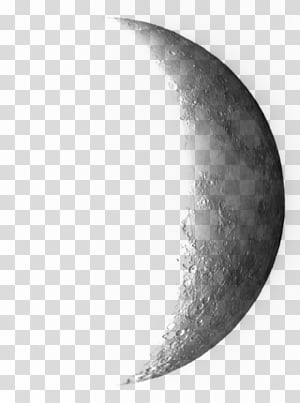 crescent moon transparent background