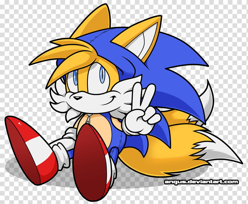 Summer of Sonic Tails Cosplay Contest Splash, yellow and blue Sonic Wings character transparent background PNG clipart