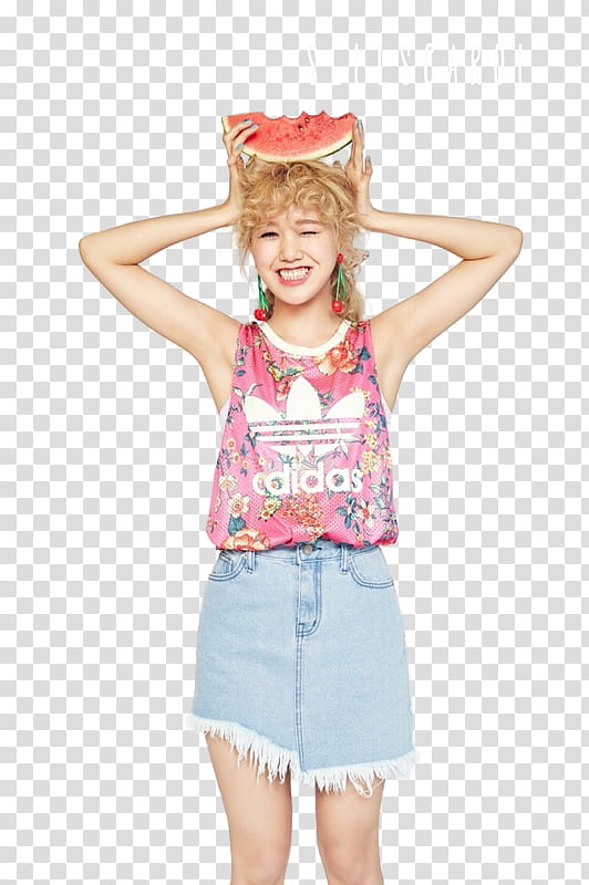 Mimi Oh My Girl OMG render transparent background PNG clipart
