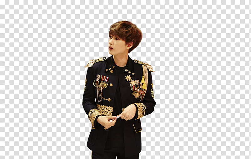 Eunhyuk ss in HK backstage transparent background PNG clipart