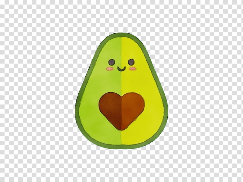 Avocado, Watercolor, Paint, Wet Ink, Green, Yellow, Pear, Food transparent background PNG clipart