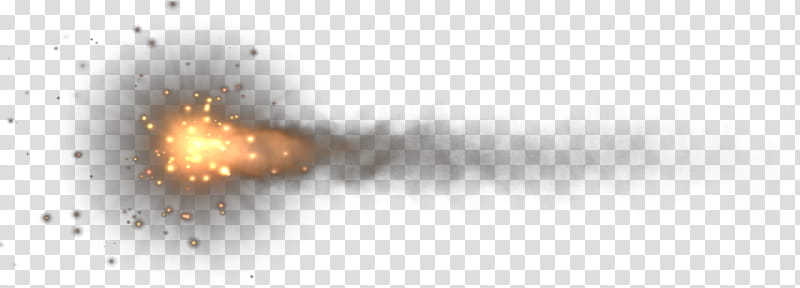 Explotion FX All, yellow meteor painting transparent background PNG clipart