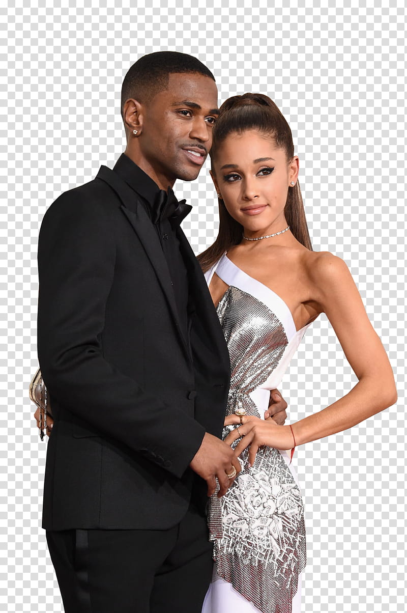 Ariana y Big Sean Singua editions transparent background PNG clipart