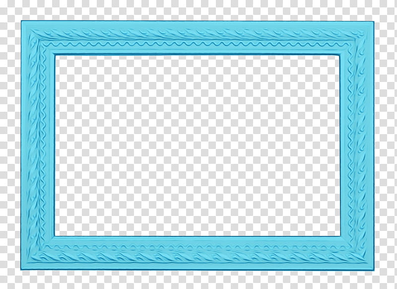 Background Blue Frame, Frames, Line, Aqua, Teal, Turquoise, Rectangle, Square transparent background PNG clipart