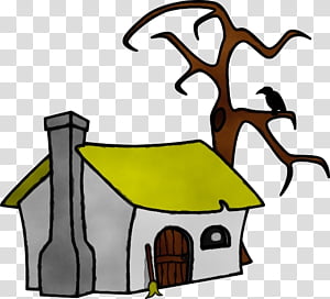 Watercolor Holiday, Paint, Wet Ink, Cottage, House, Silhouette, Log Cabin, Drawing transparent background PNG clipart thumbnail