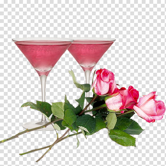 Pink Flower, Garden Roses, Wine Glass, Cocktail Garnish, Cut Flowers, Floral Design, Champagne, Flower Bouquet transparent background PNG clipart