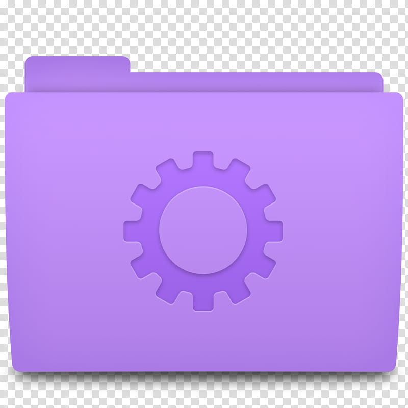 Accio Folder Icons for OSX, Smart_purple, sprocket transparent background PNG clipart