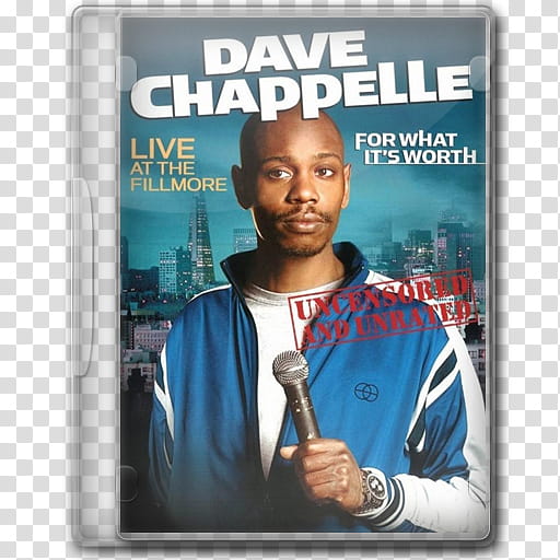 Chapelle Show Folder Icons, Dave Chapelle For What It's Worth transparent background PNG clipart