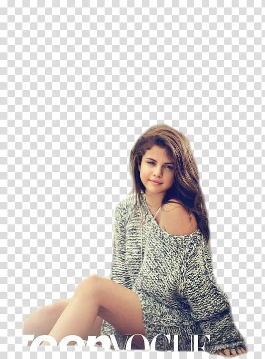 SELENA GOMEZ TEEN VOUGE transparent background PNG clipart